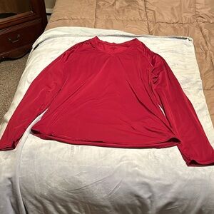 Warm Essentials XL long sleeve top, V-neck